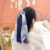 Korean New Simple Long Streamer Cheap Scrunchies Wholesale main image 1