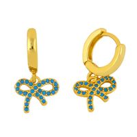 New Fashion Diamond Stud Earrings Wholesale sku image 1