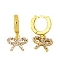 New Fashion Diamond Stud Earrings Wholesale sku image 2