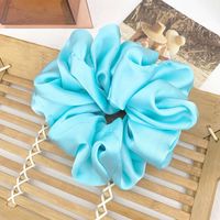 Korea New Pearly Silver Silk Cheap Scrunchies Wholesale sku image 6