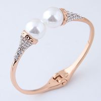 Simple And Elegant Pearl Opening Bracelet Yiwu Nihaojewelry Wholesale main image 3
