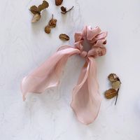 Korean New Fashion Bow Ribbon Streamer Wholesale Scrunchies sku image 6