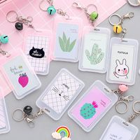 New Transparent Card Sleeve Protective Cover Cute Creative Bank Card Hard Shell main image 4