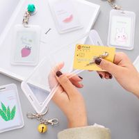 New Transparent Card Sleeve Protective Cover Cute Creative Bank Card Hard Shell main image 5