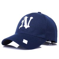 New Fashion Korean Outdoor Sunscreen Baseball Cap Letter Shade Sports Leisure Hat Wholesale sku image 1