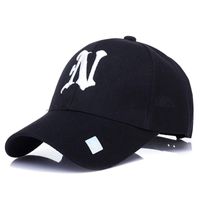 New Fashion Korean Outdoor Sunscreen Baseball Cap Letter Shade Sports Leisure Hat Wholesale sku image 2