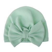 Grand Arc Bébés 18 Couleurs Européen Et Américain Nouvelle Manches Cap Bébé Chapeau 0-2 Ans Bébé Turban Chapeau sku image 7