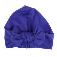 Enfants De Bonnet De Bain Croix-frontière Chaude Polyester Acrylique Bébé Arc Chapeau Bonne Élasticité Solide Couleur Impression Bébé De Natation Cap sku image 2