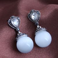 Korean Fashion Sweet Opal Earrings Yiwu Nihaojewelry Wholesale main image 2