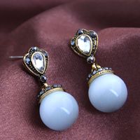 Korean Fashion Sweet Opal Earrings Yiwu Nihaojewelry Wholesale main image 3