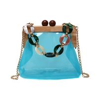 Women's Medium Fashion  Pvc Acrylic Chain Bag Shoulder Bag sku image 2