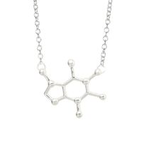 Molécula Química Colgante Collar Pentagrama Collar Al Por Mayor main image 1