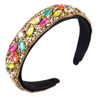 Korean Wide-edge Crystal Headband Korean Hair Accessories Fashion Cheap Headband Wholesale main image 6