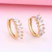 2021 Heiß Verkaufte Neue Diamant Ohrringe Französisch High-end-persönlichkeit All-match-ohrringe Frauen Ers85 main image 3