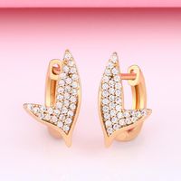 2021 Heiß Verkaufte Neue Diamant Ohrringe Französisch High-end-persönlichkeit All-match-ohrringe Frauen Ers85 main image 4