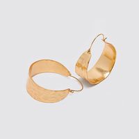 Corea Metal Studs Fashion Wild Alloy Big Circle Pendientes Brillantes Para Mujeres Al Por Mayor main image 4