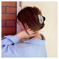Coréenne Persillage Rétro Moyen Cheveux Clip Grip De Haute Qualité Bois Grain Acrylique Cheveux Accessoires 2021 main image 1