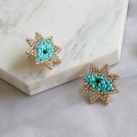 Nuevos Pendientes De Diamantes De Diamantes De Imitación Exagerados Al Por Mayor main image 5