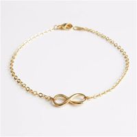 Simple Character Pendant Necklace Clavicle Chain Wholesale sku image 3