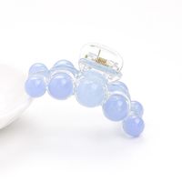 Candy-colored Pearl Grab Clip Acrylic Large Plastic Cheap Hair Clip Wholesale sku image 4
