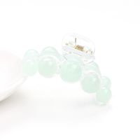 Candy-colored Pearl Grab Clip Acrylic Large Plastic Cheap Hair Clip Wholesale sku image 3