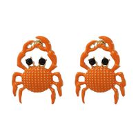 New Oil Earrings Marine Series Crab Earrings Wholesale sku image 1