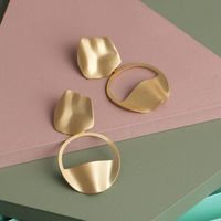 New Fashion Retro Alloy Geometric Earrings For Women Wholesale main image 5