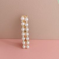 New Pearl Hairpin Variety Duckbill Bowknot Geometric Lady Hairpin Trend Decoration Slotted Hair Accessories main image 6