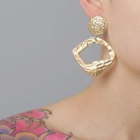 New Fashion Retro Trend Big Earrings For Women Wholesale main image 1