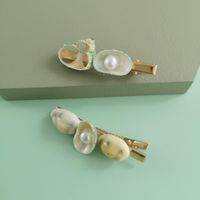 New Fashion Conch Shell Pearl Cheap Hairpin Wholesale main image 3