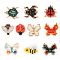 Europäische Und Amerikanische Grenz Überschreitende Insekten Serie Schmetterling Miyuki Hand Gewebte Perlen Schmuck Zubehör Fabrik Spot Großhandel main image 1