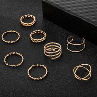 Fashion Geometric Alloy Plating main image 3