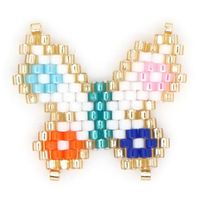 New Fashion Insect Series Butterfly Miyuki Hand-woven Beaded Jewelry Accessories Wholesale sku image 5