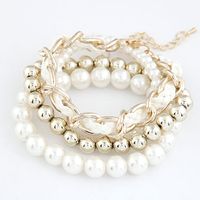 Mode Coréenne Perle Sauvage Corde Tissée Multicouche Bracelet Yiwu Nihaojewelry Gros Nhsc211300 main image 6