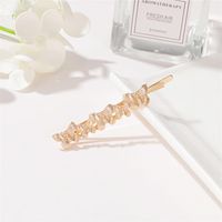 New Retro Metal Butterfly Hairpin Insect Word Clip Fashion Cheap Side Clip Wholesale main image 5