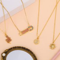 New Fashion Sexy Snake Pendant Short Chain Wild Clavicle Chain Love Necklace Wholesale main image 6