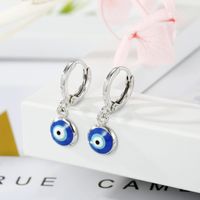 New Fashion Devil&#39;s Eye Turkish Blue Eye Drop Earrings Wholesale main image 3