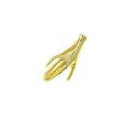 New Fashion Senior Sense Retro Golden Finger Man Hand Brooch Wholesale main image 6