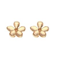 New Fashion Five-leaf Petal Earrings Wholesale main image 6
