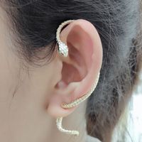 Neue Europäische Und Amerikanische Mode Beliebte Serpentinen Ohrringe Übertriebene Persönlichkeit Ohr Clips Weibliche Geschenke Linke Und Rechte Ohrringe Großhandel 322005 main image 1