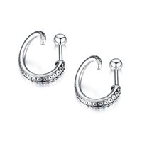 New Fashion Classic Retro Stainless Steel Octopus Tentacles Earrings Punk Style Earrings Wholesale sku image 2