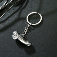New Punk Metal Keychain Retro Skull Cross Keychain Wholesale sku image 11