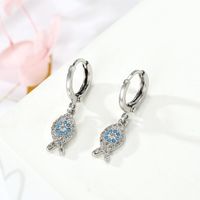 New Fashion Micro Diamond Earrings Animal Zircon Earrings sku image 1