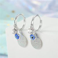 New Fashion Zircon Earrings Star Sequins Eye Earrings Wholesale sku image 10