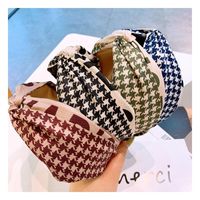 Korean New Fashion Wild Printing Knot Cheap Wholesale Headband main image 4