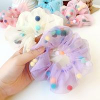 New Fashion Candy Color Elegant Wild Cheap Scrunchies Wholesale main image 4