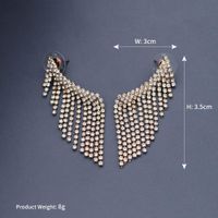 New Fashion Butterfly Wings Tassel Earrings Wholesale main image 6