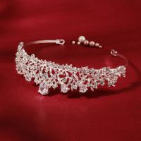 New Fashion Zircon Hair Accessories Bohemian Retro Crown Prom Dress Accessories Bridal Jewelry main image 4