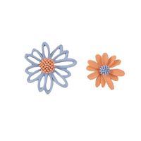 Gd Même Style Japonais Et Coréen Tendance Creux De Fleur De Marguerite Boucles D'oreilles Boucles D'oreilles Internet Celebrity Graceful Personnalité Printemps Et D'été Oreille Goujons main image 6