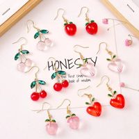 New Fashion 925 Silver Hook Simple Transparent Resin Earrings Acrylic Earrings main image 2